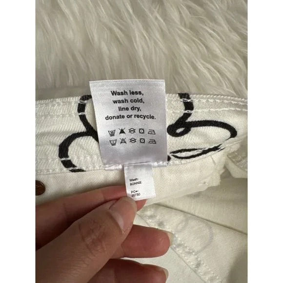 Reformation " Julianna Zip Mid Rise Straight Leg Jeans" Size 30 - Picture 10 of 15